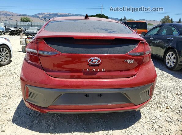 KMHC65LCXLU228708 2020 HYUNDAI IONIQ Red Vista trasera