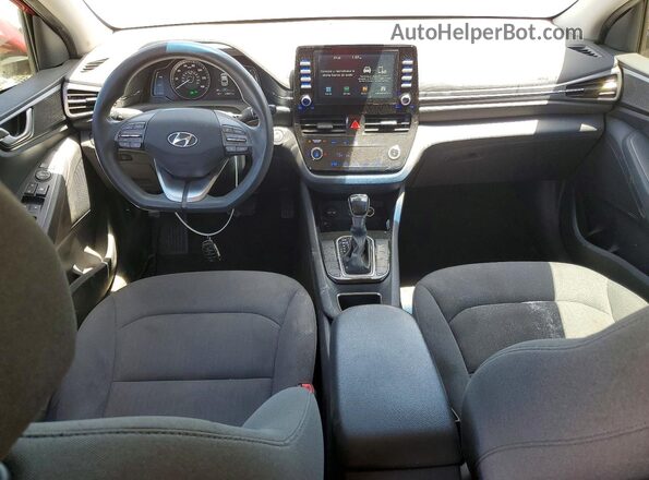 KMHC65LCXLU228708 2020 HYUNDAI IONIQ Red Vista del salpicadero