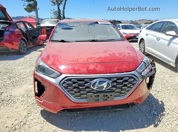 KMHC65LCXLU228708 2020 HYUNDAI IONIQ Red Vista frontal