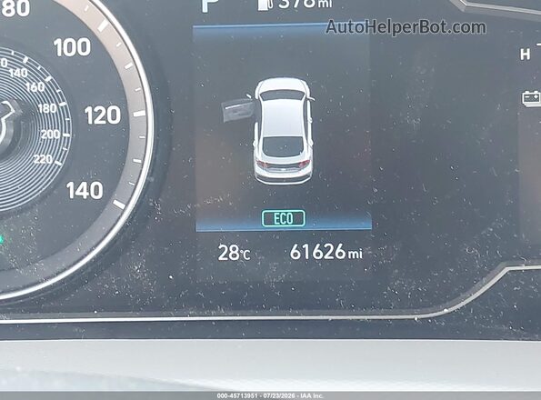 KMHC65LCXLU233424 2020 HYUNDAI IONIQ HYBRID White 