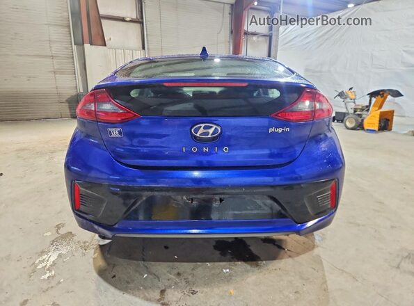 KMHC65LD0KU169353 2019 HYUNDAI IONIQ Blue Widok z tyłu