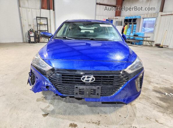 KMHC65LD0KU169353 2019 HYUNDAI IONIQ Blue Widok z przodu