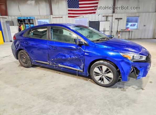 KMHC65LD0KU169353 2019 HYUNDAI IONIQ Blue Przód prawy