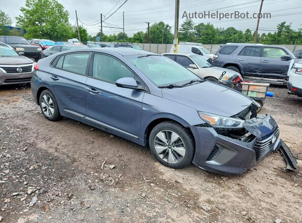 KMHC65LD3KU164874 2019 HYUNDAI IONIQ Серый Передняя правая четверть