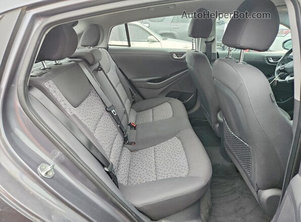 KMHC65LD3KU164874 2019 HYUNDAI IONIQ Серый Вид задних сидений