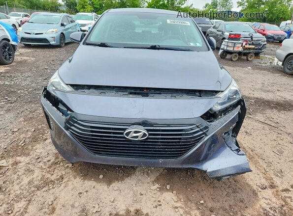 KMHC65LD3KU164874 2019 HYUNDAI IONIQ Серый Вид спереди