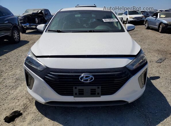 KMHC65LD4KU164852 2019 HYUNDAI IONIQ White Widok z przodu