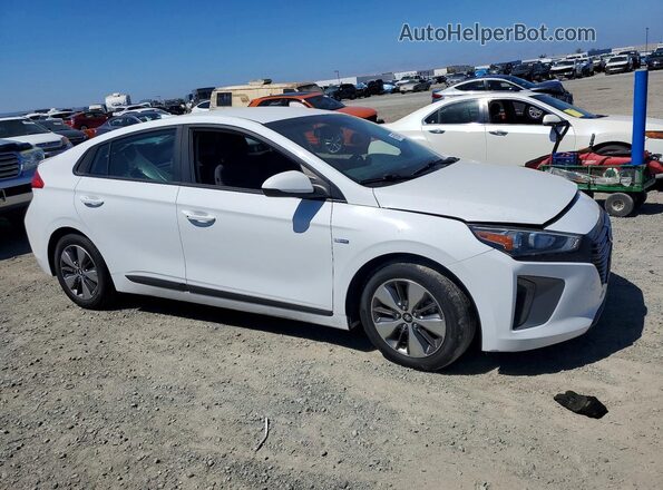 KMHC65LD4KU164852 2019 HYUNDAI IONIQ White Przód prawy