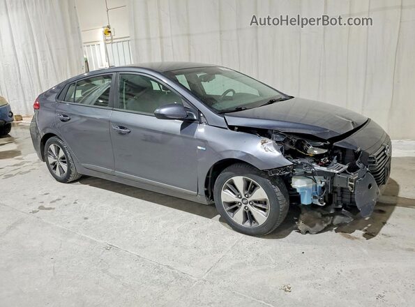 KMHC65LD7KU172797 2019 HYUNDAI IONIQ Gray Przód prawy
