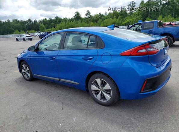 KMHC65LD8JU061559 2018 HYUNDAI IONIQ Blue Rear left