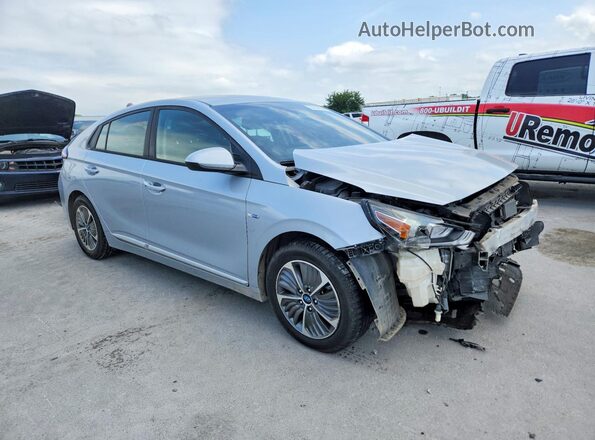 KMHC65LD9LU198321 2020 HYUNDAI IONIQ Серебряный Передняя правая четверть