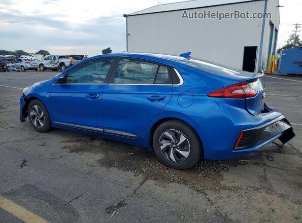KMHC75LC0HU035701 2017 HYUNDAI IONIQ Blue Tył lewy