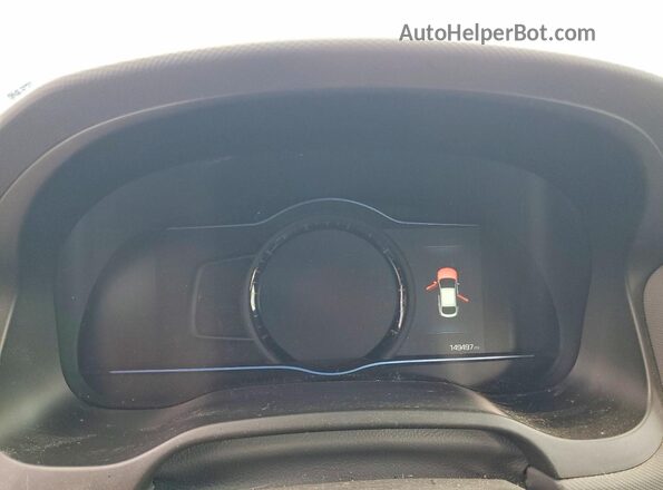 KMHC75LC0HU035701 2017 HYUNDAI IONIQ Blue Widok zestawu wskaźników