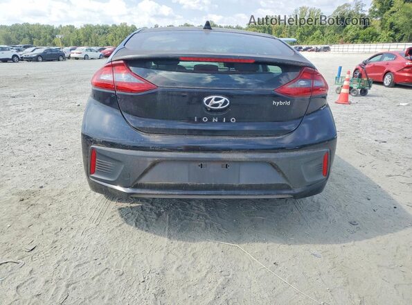 KMHC75LC0HU036816 2017 HYUNDAI IONIQ Черный Вид сзади