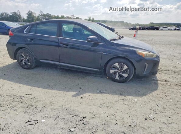 KMHC75LC0HU036816 2017 HYUNDAI IONIQ Черный Передняя правая четверть