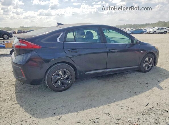 KMHC75LC0HU036816 2017 HYUNDAI IONIQ Черный Задняя правая четверть