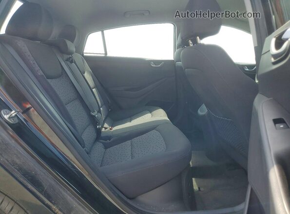 KMHC75LC0HU036816 2017 HYUNDAI IONIQ Черный Вид задних сидений