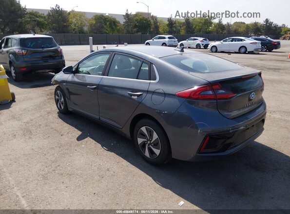 KMHC75LC0HU057696 2017 HYUNDAI IONIQ HYBRID Gray Rear left