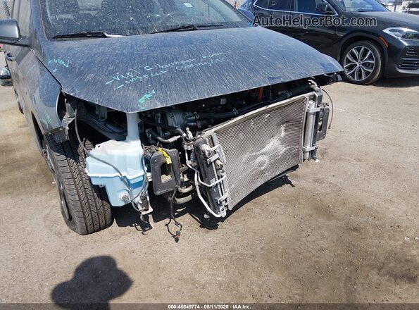 KMHC75LC0HU057696 2017 HYUNDAI IONIQ HYBRID Gray 