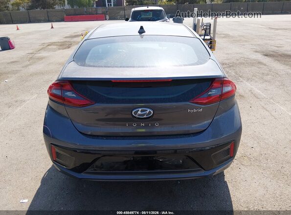 KMHC75LC0HU057696 2017 HYUNDAI IONIQ HYBRID Gray 