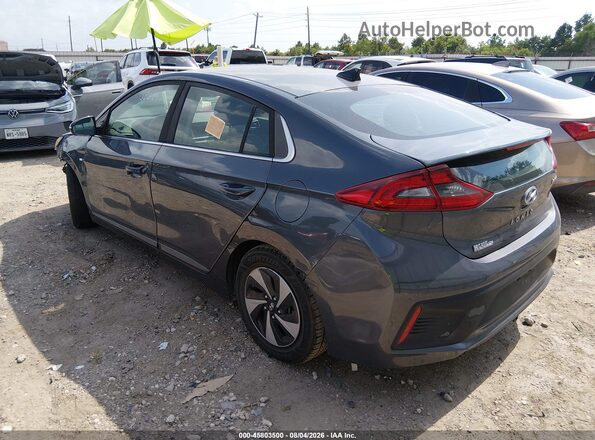 KMHC75LC0JU066159 2018 HYUNDAI IONIQ HYBRID Серый Задняя левая четверть