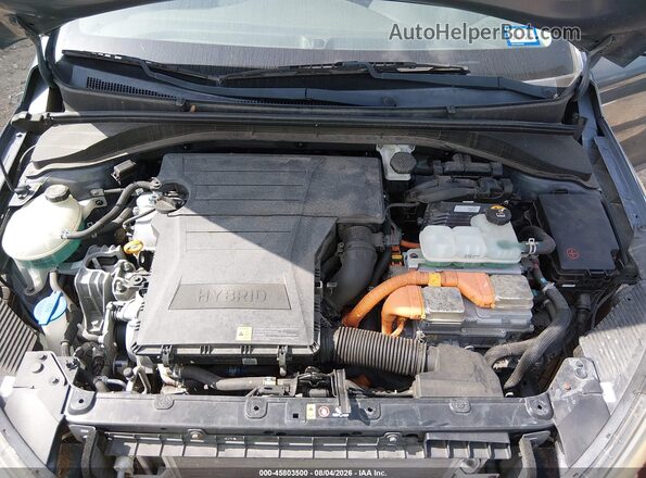 KMHC75LC0JU066159 2018 HYUNDAI IONIQ HYBRID Серый Вид сзади
