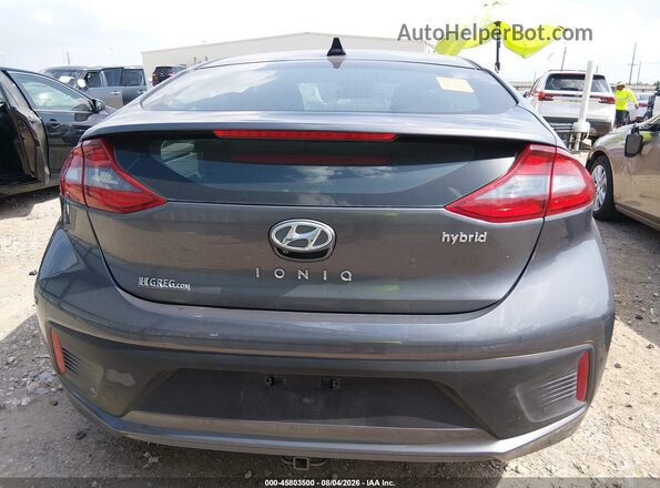 KMHC75LC0JU066159 2018 HYUNDAI IONIQ HYBRID Серый 