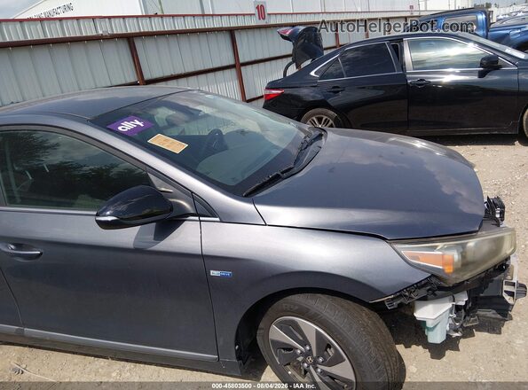 KMHC75LC0JU066159 2018 HYUNDAI IONIQ HYBRID Серый Панорамный вид салона 360°