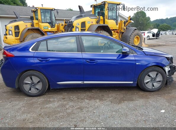 KMHC75LC0LU201501 2020 HYUNDAI IONIQ HYBRID Blue Սալոնի 360 աստիճան տեսք