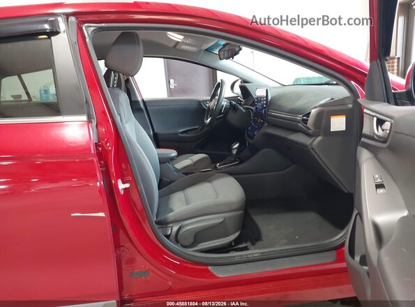 KMHC75LC0MU260940 2021 HYUNDAI IONIQ HYBRID Red წინა სალონის ხედი