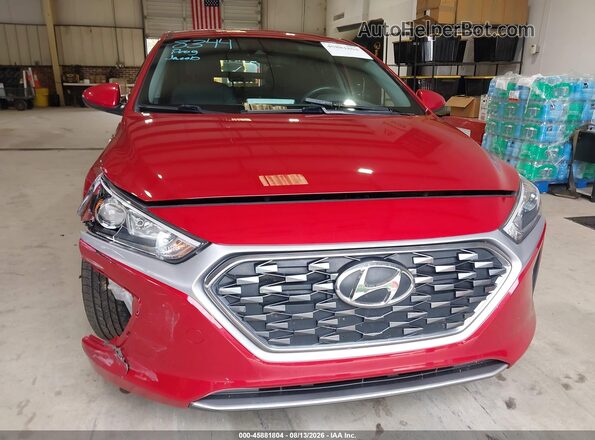KMHC75LC0MU260940 2021 HYUNDAI IONIQ HYBRID Red წინა ხედი