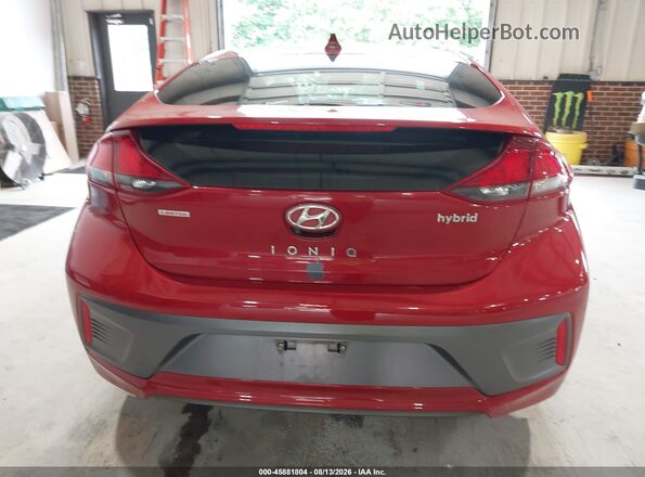KMHC75LC0MU260940 2021 HYUNDAI IONIQ HYBRID Red 