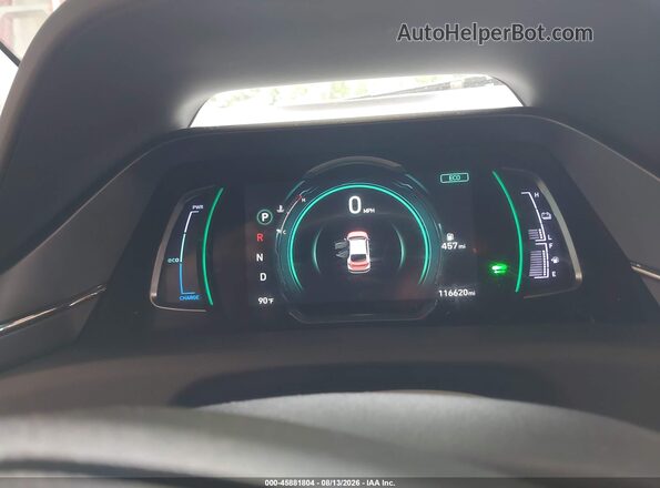 KMHC75LC0MU260940 2021 HYUNDAI IONIQ HYBRID Red უკანა სავარძლების ხედი