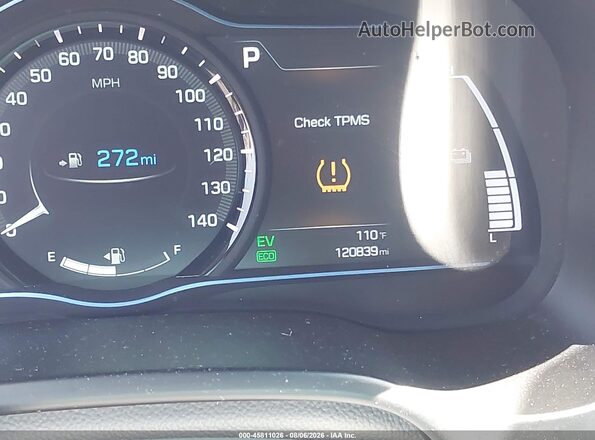 KMHC75LC1JU100108 2018 HYUNDAI IONIQ HYBRID Black 