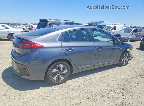 KMHC75LC1KU151481 2019 HYUNDAI IONIQ Charcoal Rear right