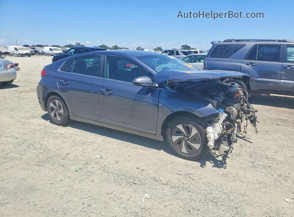 KMHC75LC1KU151481 2019 HYUNDAI IONIQ Charcoal Front right