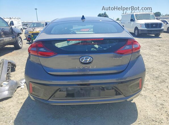KMHC75LC1KU151481 2019 HYUNDAI IONIQ Charcoal Rear view