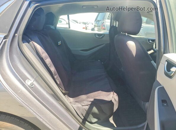 KMHC75LC1KU151481 2019 HYUNDAI IONIQ Charcoal Rear seats view