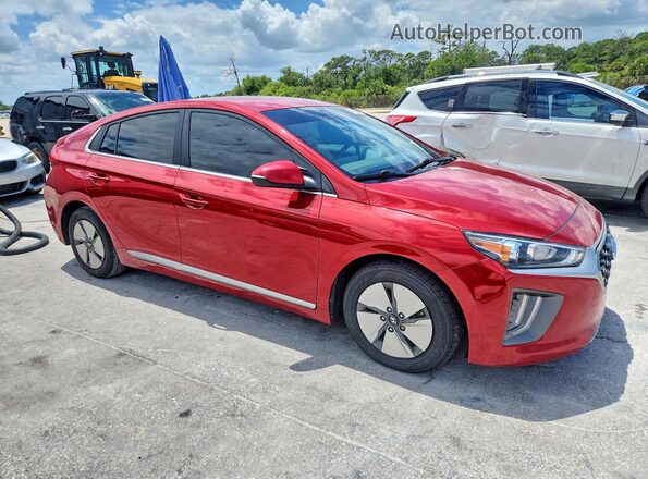 KMHC75LC1NU278932 2022 HYUNDAI IONIQ Red Передня права чверть