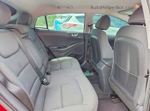 KMHC75LC1NU278932 2022 HYUNDAI IONIQ Red Вид задніх сидінь