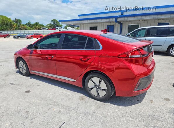 KMHC75LC1NU278932 2022 HYUNDAI IONIQ Red Задня ліва чверть