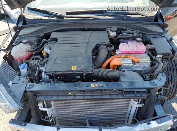 KMHC75LC1NU279434 2022 HYUNDAI IONIQ Gray Սալոնի հետևի տեսք