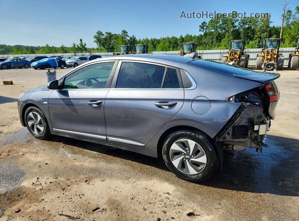 KMHC75LC2JU097011 2018 HYUNDAI IONIQ Gray Задня ліва чверть