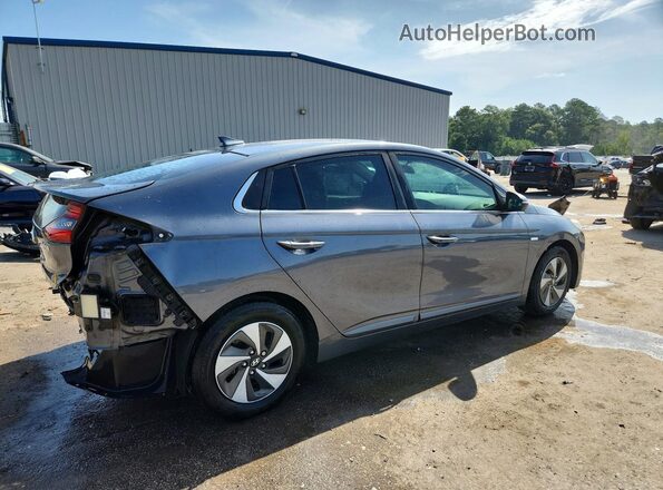 KMHC75LC2JU097011 2018 HYUNDAI IONIQ Gray Задня права чверть