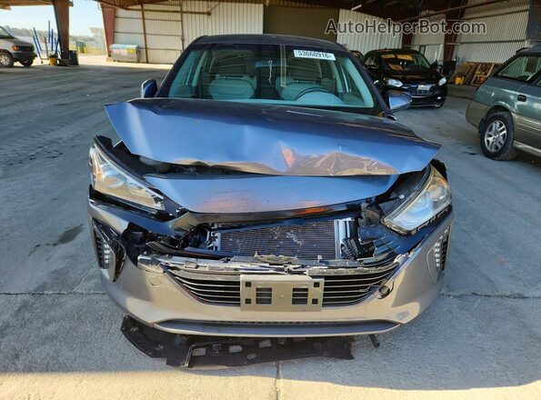 KMHC75LC2JU098918 2018 HYUNDAI IONIQ Gray წინა ხედი
