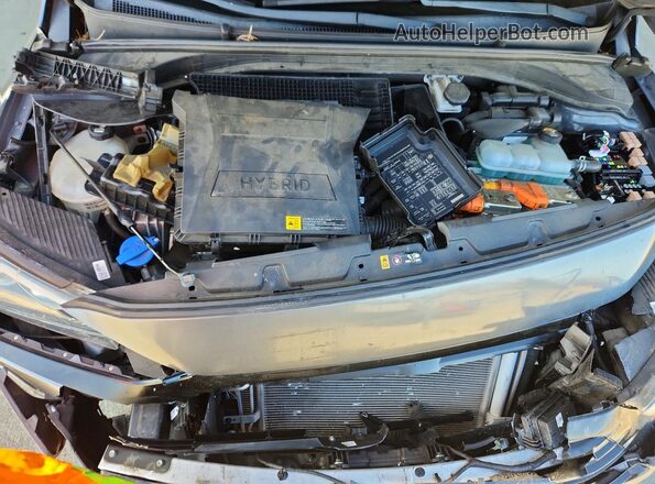 KMHC75LC2JU098918 2018 HYUNDAI IONIQ Gray უკანა სალონის ხედი
