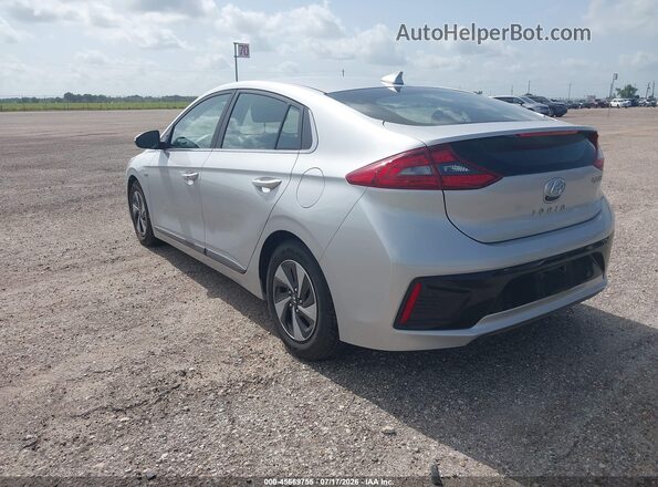 KMHC75LC2KU106937 2019 HYUNDAI IONIQ HYBRID Silver Հետևի ձախ