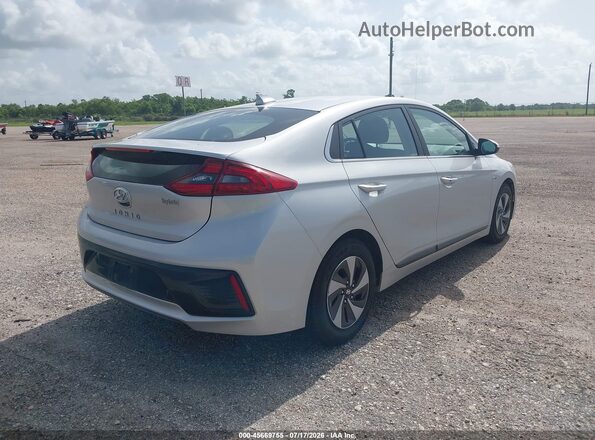 KMHC75LC2KU106937 2019 HYUNDAI IONIQ HYBRID Silver Հետևի աջ