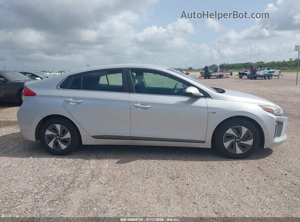 KMHC75LC2KU106937 2019 HYUNDAI IONIQ HYBRID Silver Սալոնի հետևի տեսք