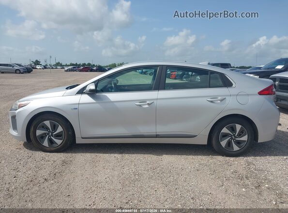 KMHC75LC2KU106937 2019 HYUNDAI IONIQ HYBRID Silver Սալոնի 360 աստիճան տեսք